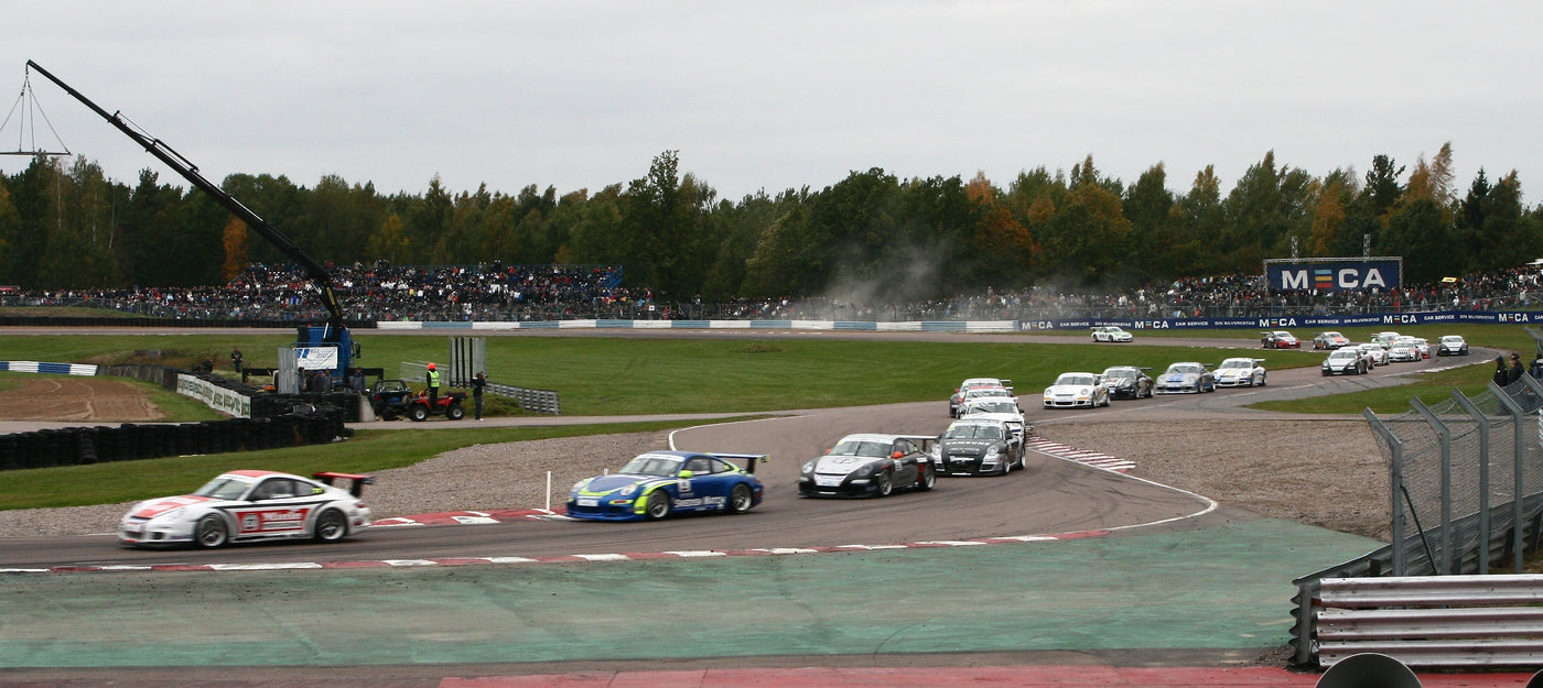 Track day at Mantorp Park